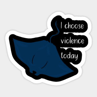 Manta Sticker